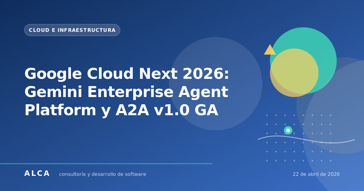 Google Cloud Next 2026: Gemini Enterprise Agent Platform y A2A v1.0 GA
