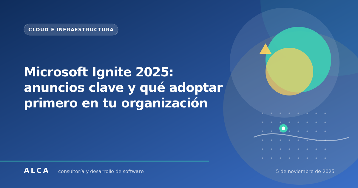 Microsoft Ignite 2025: anuncios clave y qué adoptar primero en tu organización