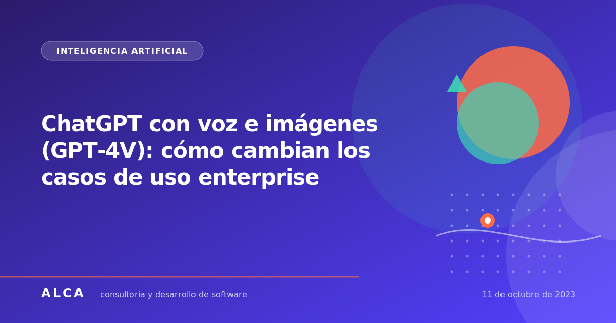 ChatGPT con voz e imágenes (GPT-4V): cómo cambian los casos de uso enterprise