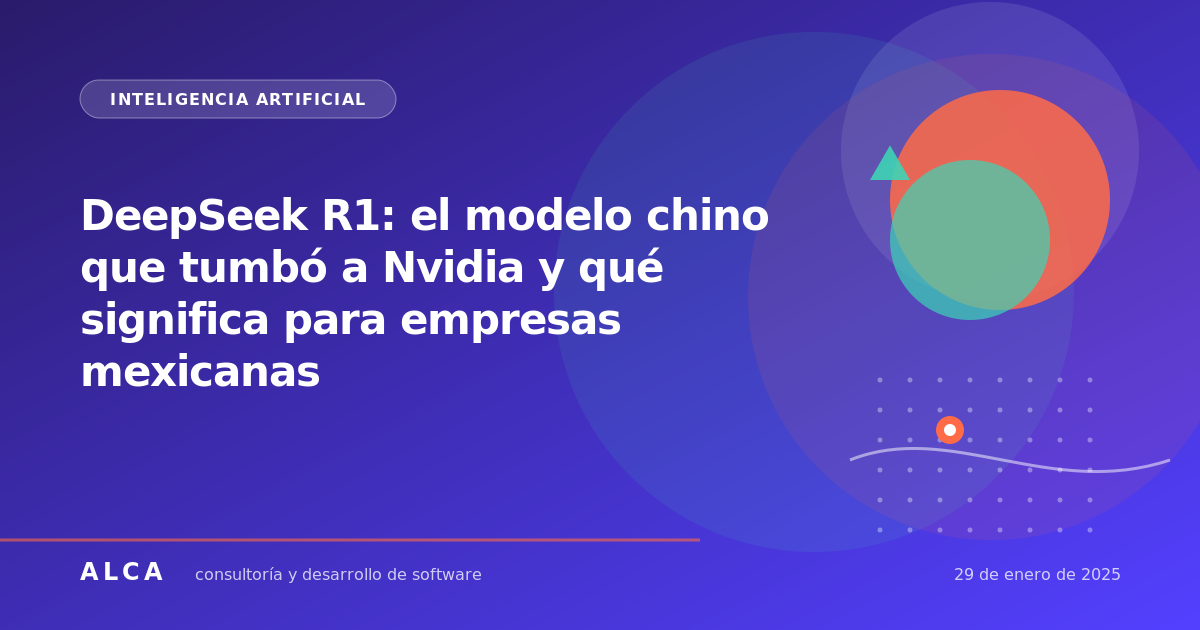 DeepSeek R1: el modelo chino que tumbó a Nvidia y qué significa para empresas mexicanas
