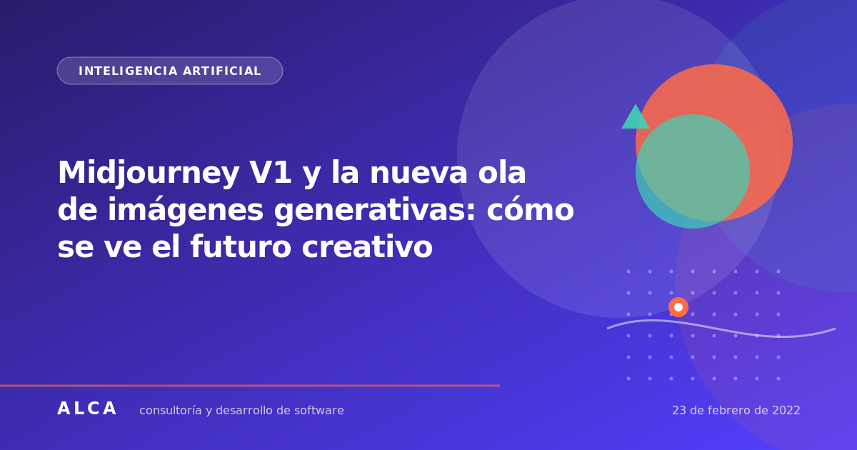 Midjourney V1 y la nueva ola de imágenes generativas: cómo se ve el futuro creativo