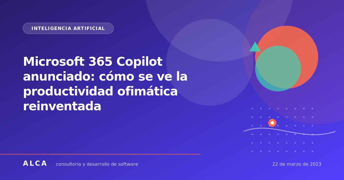 Microsoft 365 Copilot anunciado: cómo se ve la productividad ofimática reinventada