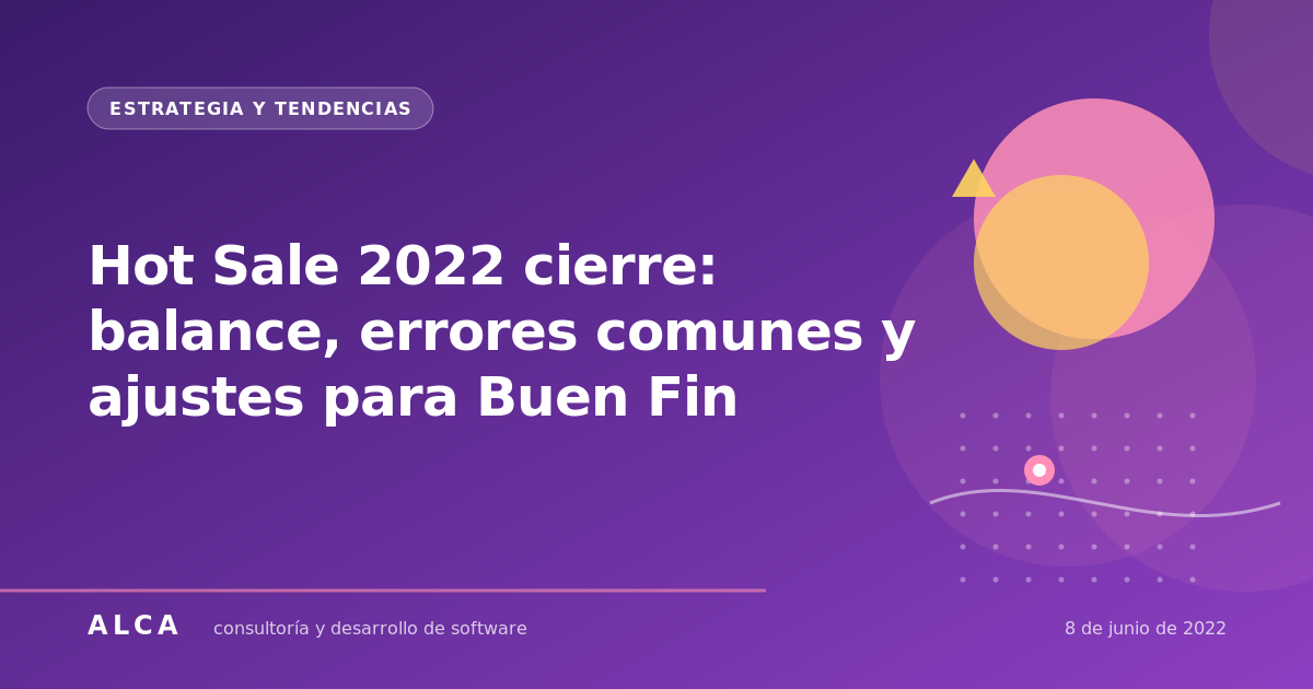 Hot Sale 2022 cierre: balance, errores comunes y ajustes para Buen Fin