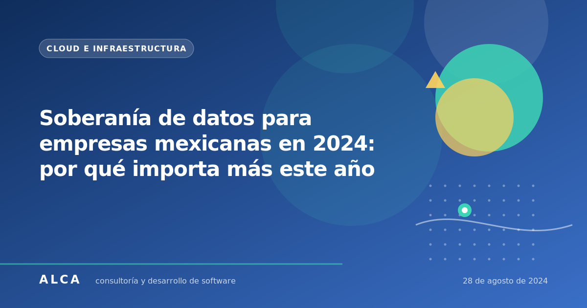 Soberanía de datos para empresas mexicanas en 2024: por qué importa más este año