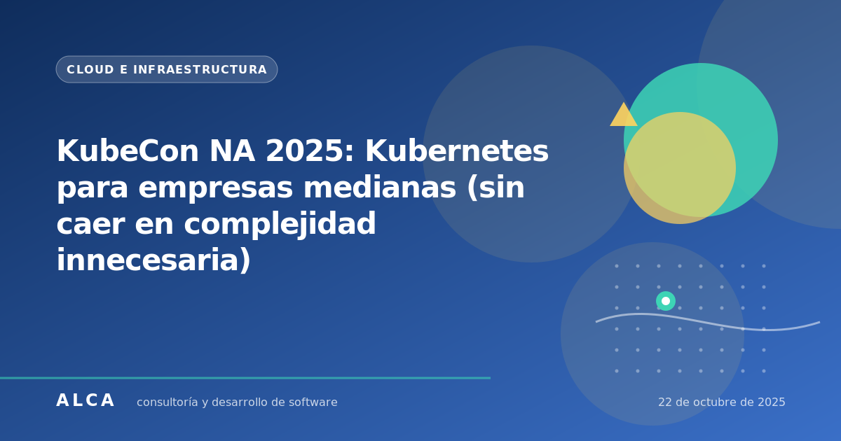 KubeCon NA 2025: Kubernetes para empresas medianas (sin caer en complejidad innecesaria)