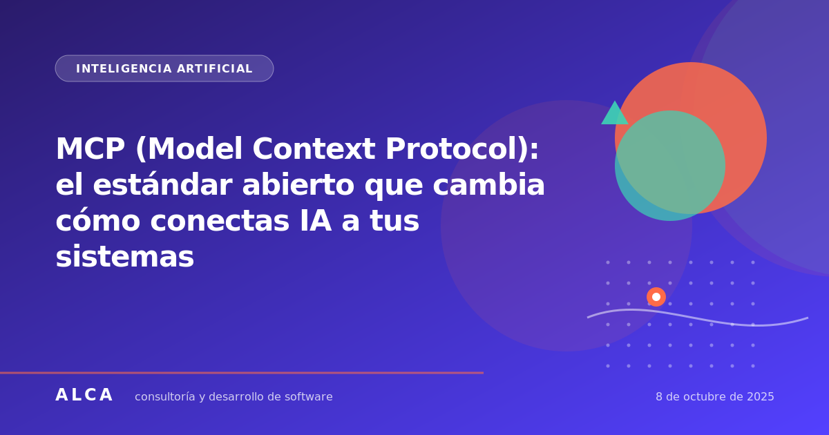 MCP (Model Context Protocol): el estándar abierto que cambia cómo conectas IA a tus sistemas