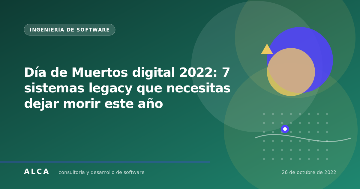 Día de Muertos digital 2022: 7 sistemas legacy que necesitas dejar morir este año