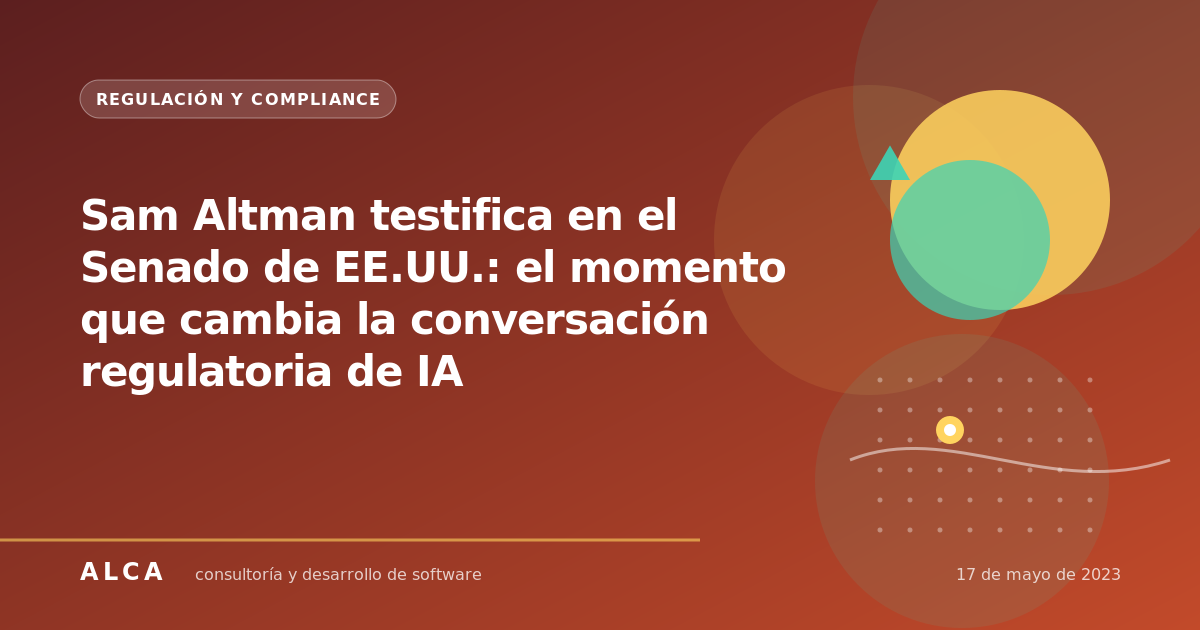 Sam Altman testifica en el Senado de EE.UU.: el momento que cambia la conversación regulatoria de IA