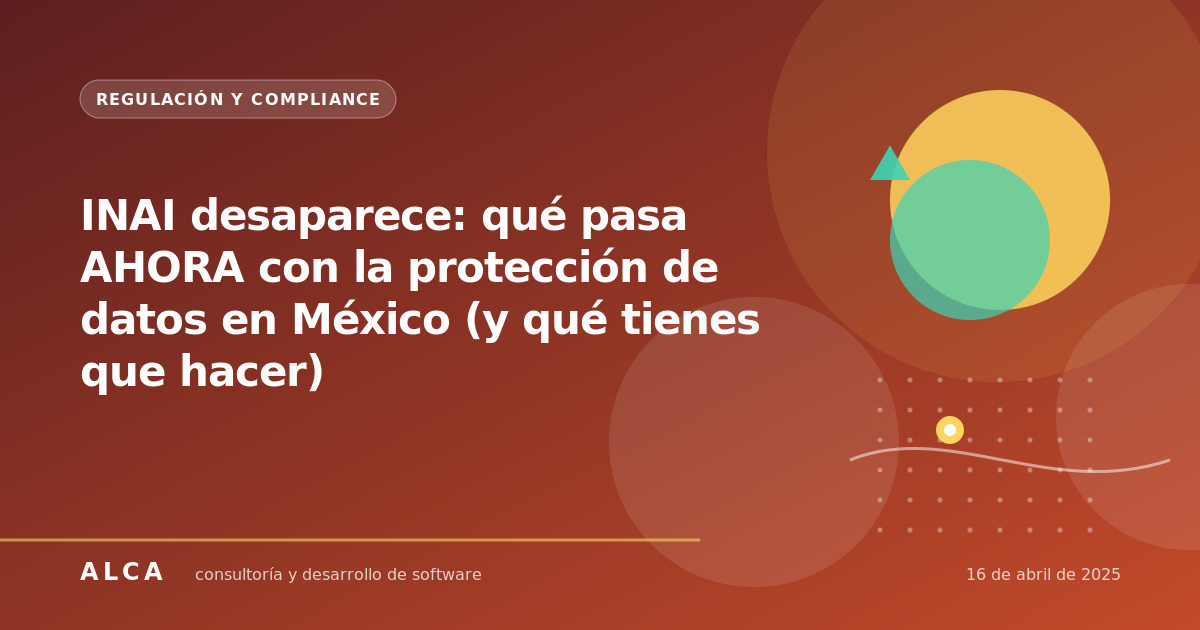INAI desaparece: qué pasa AHORA con la protección de datos en México (y qué tienes que hacer)