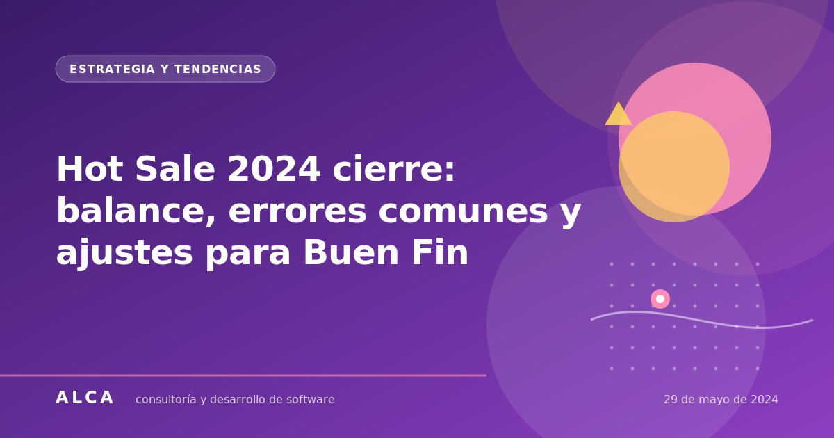 Hot Sale 2024 cierre: balance, errores comunes y ajustes para Buen Fin