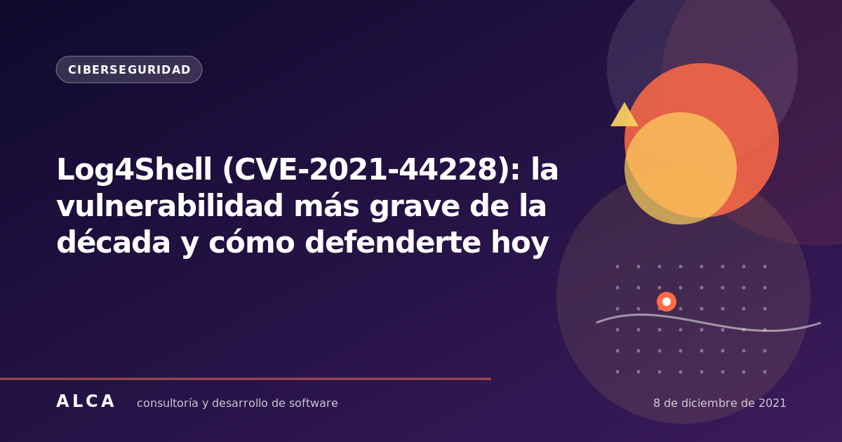 Log4Shell (CVE-2021-44228): la vulnerabilidad más grave de la década y cómo defenderte hoy
