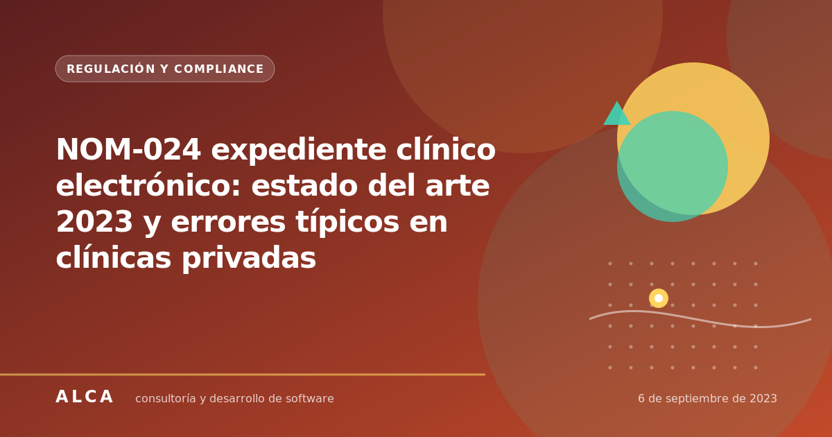 NOM-024 expediente clínico electrónico: estado del arte 2023 y errores típicos en clínicas privadas