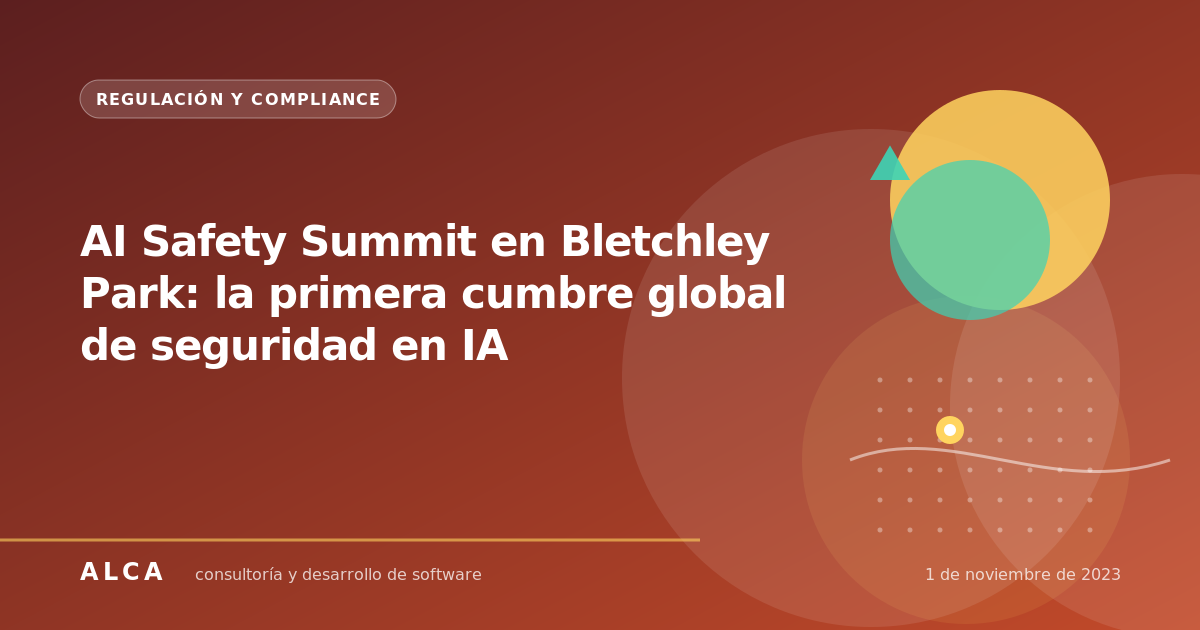 AI Safety Summit en Bletchley Park: la primera cumbre global de seguridad en IA