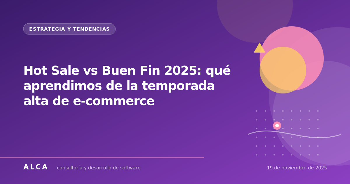 Hot Sale vs Buen Fin 2025: qué aprendimos de la temporada alta de e-commerce