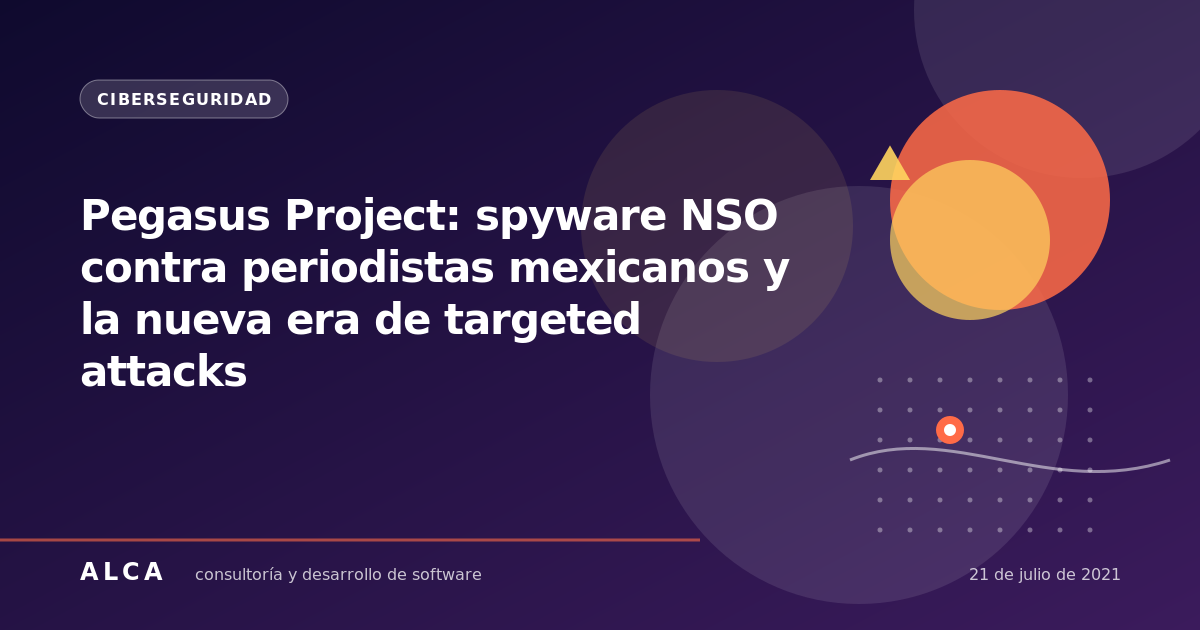 Pegasus Project: spyware NSO contra periodistas mexicanos y la nueva era de targeted attacks