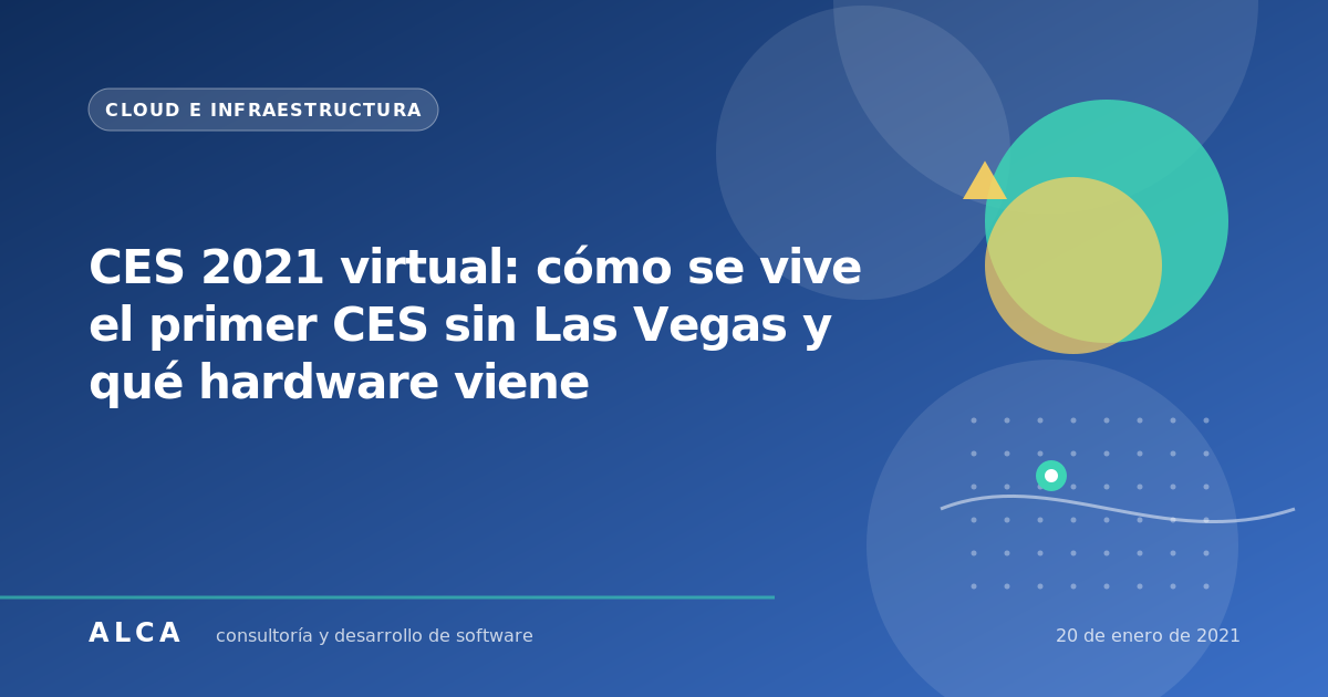 CES 2021 virtual: cómo se vive el primer CES sin Las Vegas y qué hardware viene